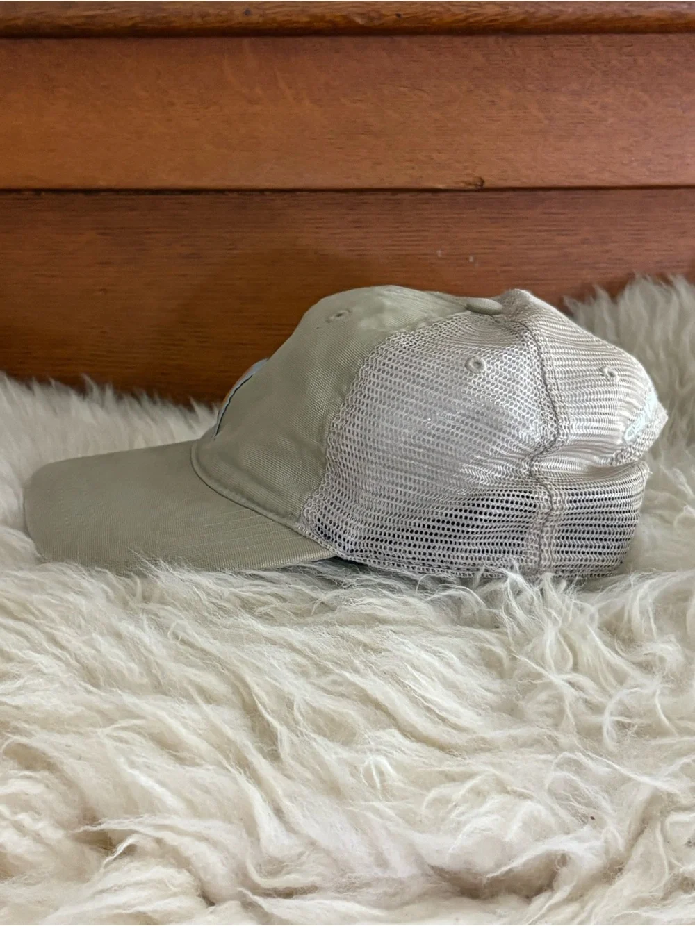 Carhartt Tan Logo Mesh Back Hat